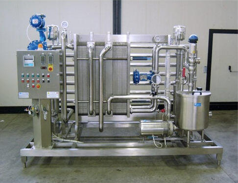 Small scale milk pasteurization machine